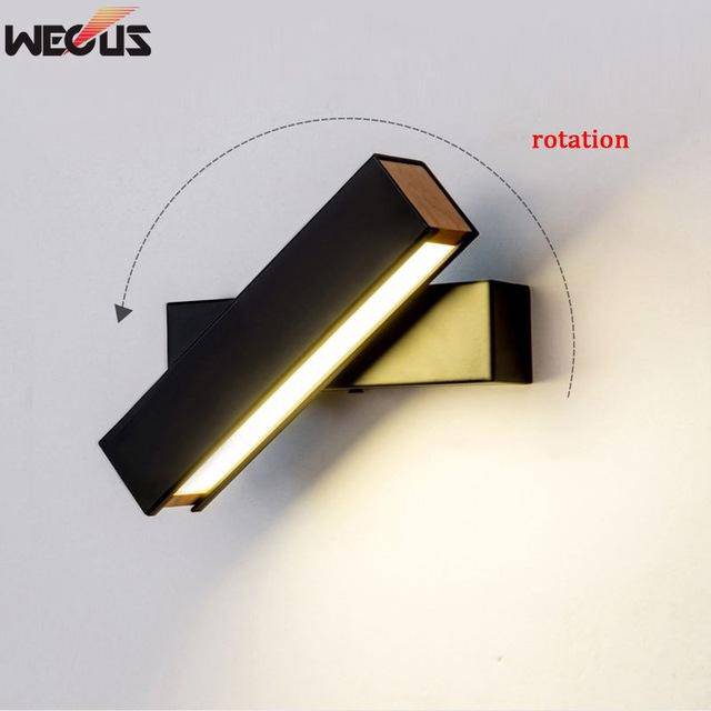 Applique murale design LED ajustable en aluminium Square | Marco Lucetti Noir / Froide