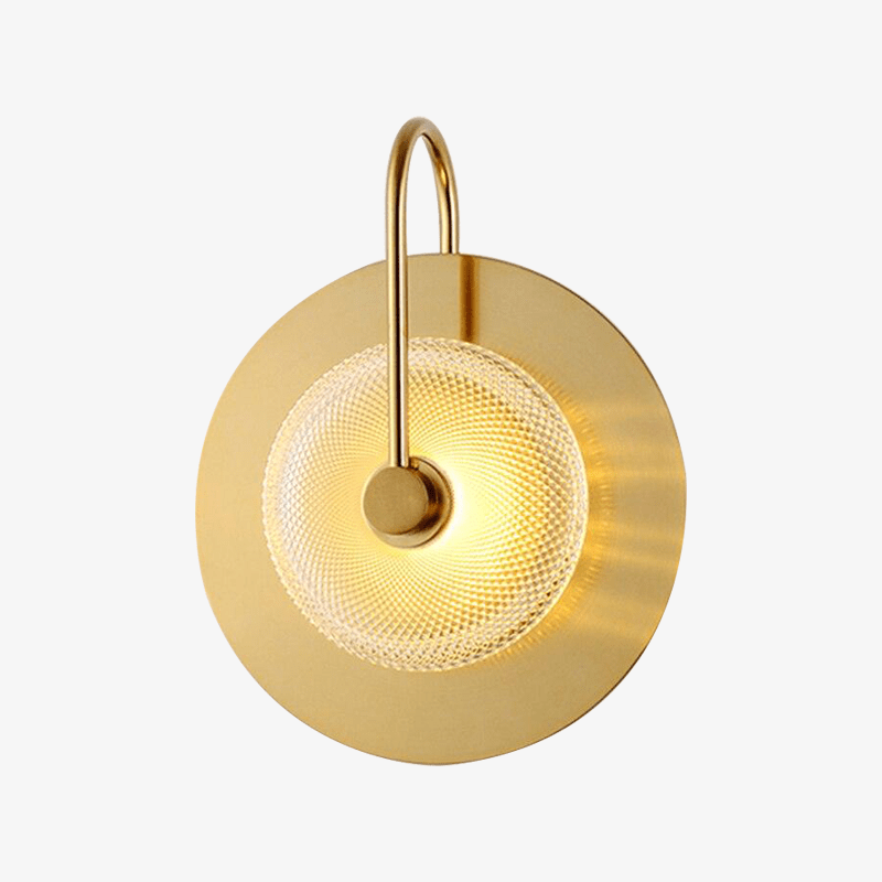 Applique murale LED Fer Forgé Circulaire