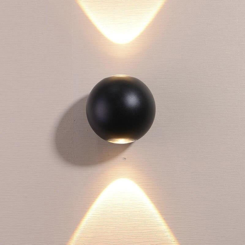 Applique murale LED circulaire d'extérieur Sammyjo