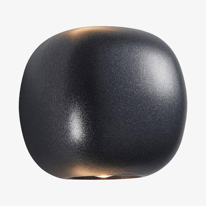 Applique murale design LED Coffee Sphère | Marco Lucetti Noir