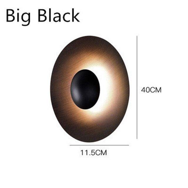 Applique murale design LED "Disco Glow" | Marco Lucetti Noir / A