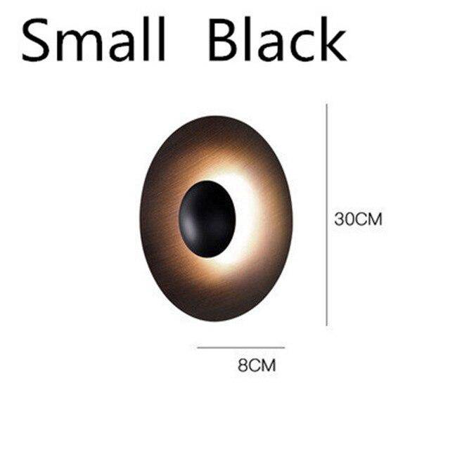 Applique murale design LED "Disco Glow" | Marco Lucetti Noir / B