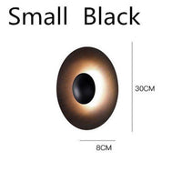 Applique murale design LED "Disco Glow" | Marco Lucetti Noir / B