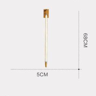 Applique murale design LED doré à rotation | Marco Lucetti