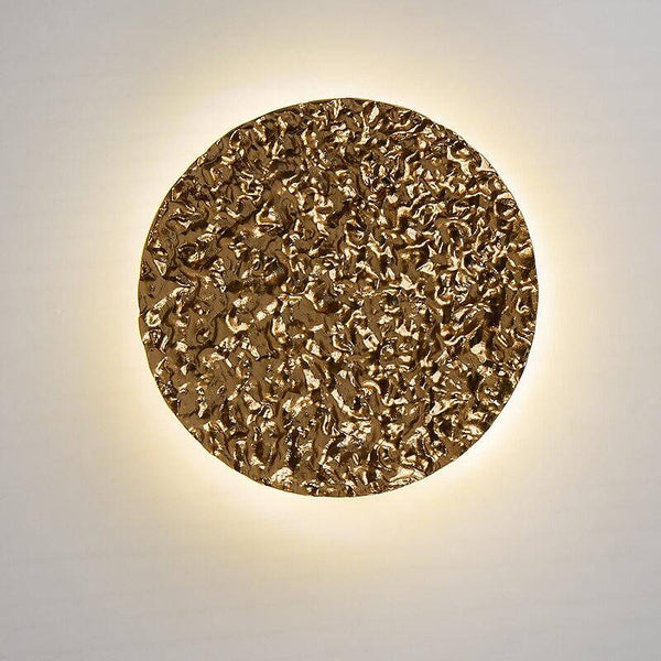 Applique murale design LED doré Creative | Marco Lucetti