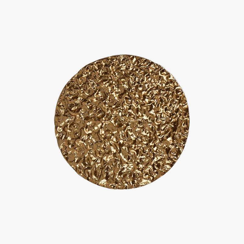 Applique murale design LED doré Creative | Marco Lucetti