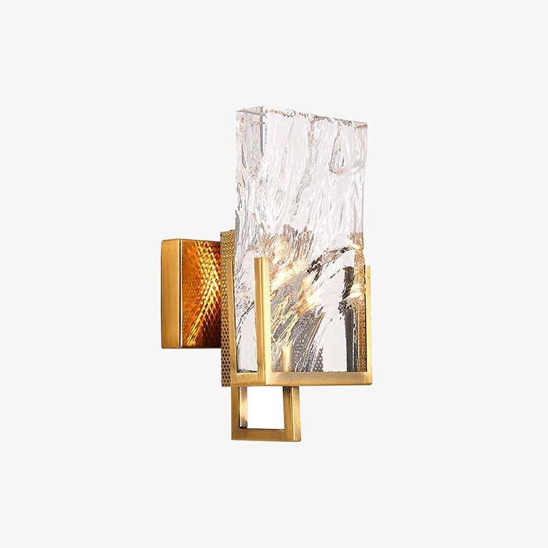 Applique murale LED dorée Luxury