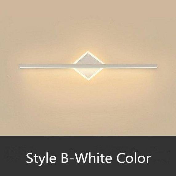 Applique murale design LED dorée/blanche Mirror Light | Marco Lucetti Blanc / B - 40cm 10W / Froide
