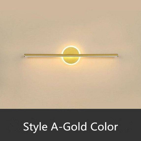 Applique murale design LED dorée/blanche Mirror Light | Marco Lucetti Doré / A - 40cm 10W / Chaude