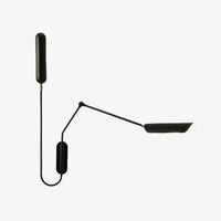 Applique murale design LED double abat-jour métallique LightCo | Marco Lucetti