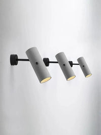 Applique murale design led en ciment - Style industriel - Projecteur rotatif innovant | Marco Lucetti