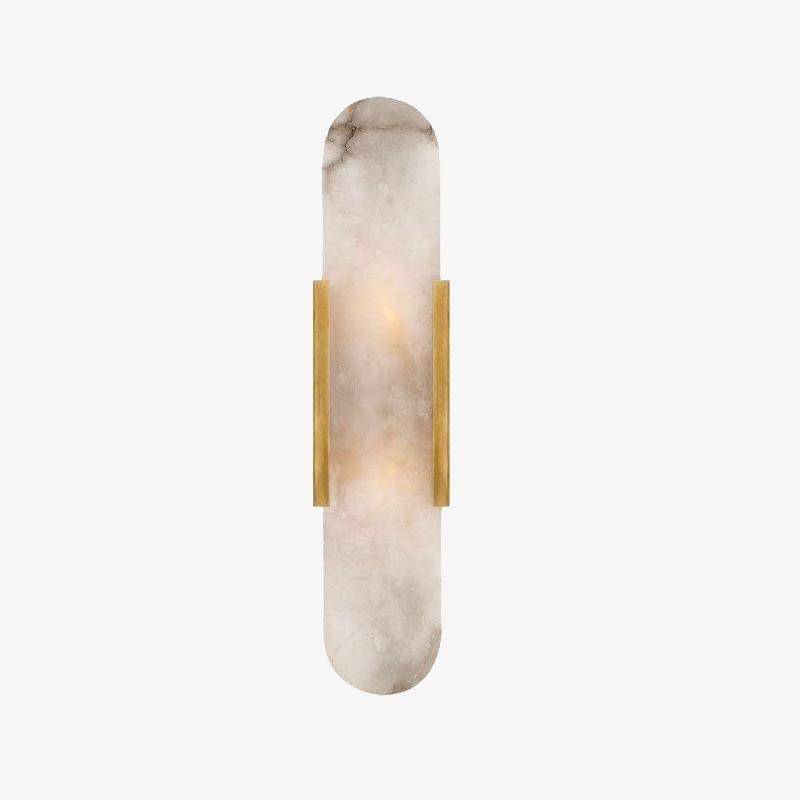 Applique murale en marbre arrondi style Shining LED