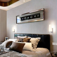 Applique murale design LED en métal - Verre cylindrique | Marco Lucetti