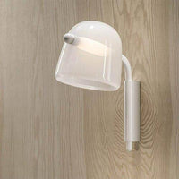 Applique murale design LED fumé | Marco Lucetti Blanc