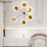 Applique Murale Design LED "Loft 5 Disques" | Marco Lucetti
