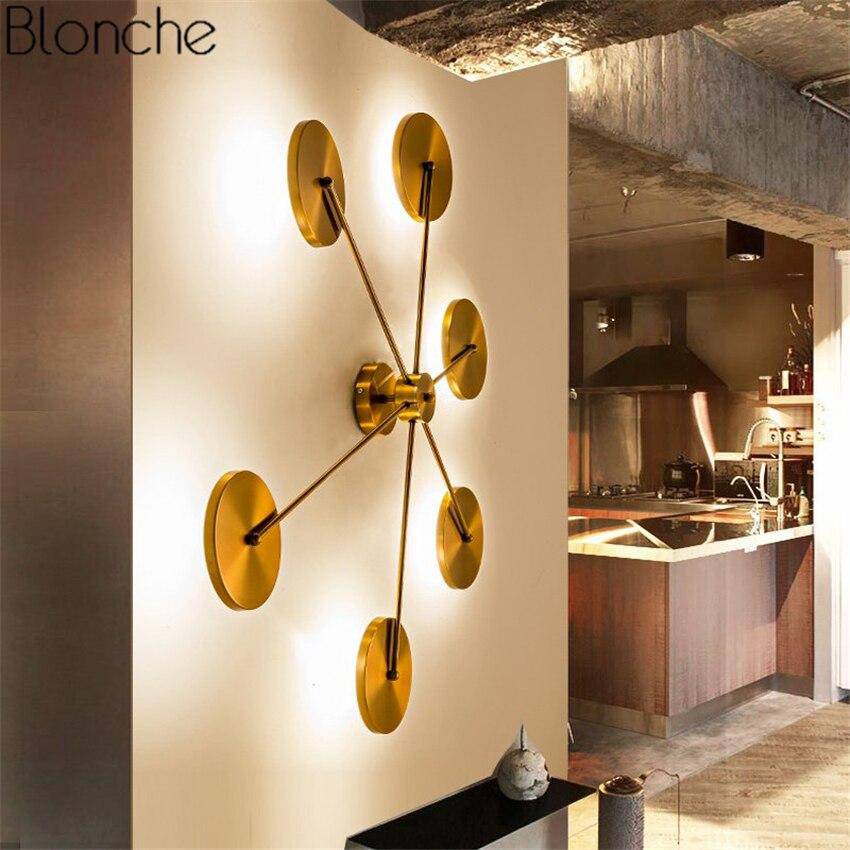 Applique Murale Design LED "Loft 5 Disques" | Marco Lucetti