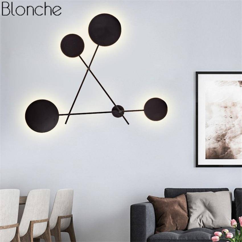 Applique Murale Design LED "Loft 5 Disques" | Marco Lucetti