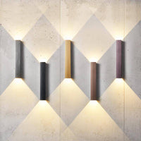 Applique murale design LED métal allongé coloré Loft | Marco Lucetti