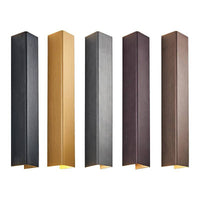 Applique murale design LED métal allongé coloré Loft | Marco Lucetti