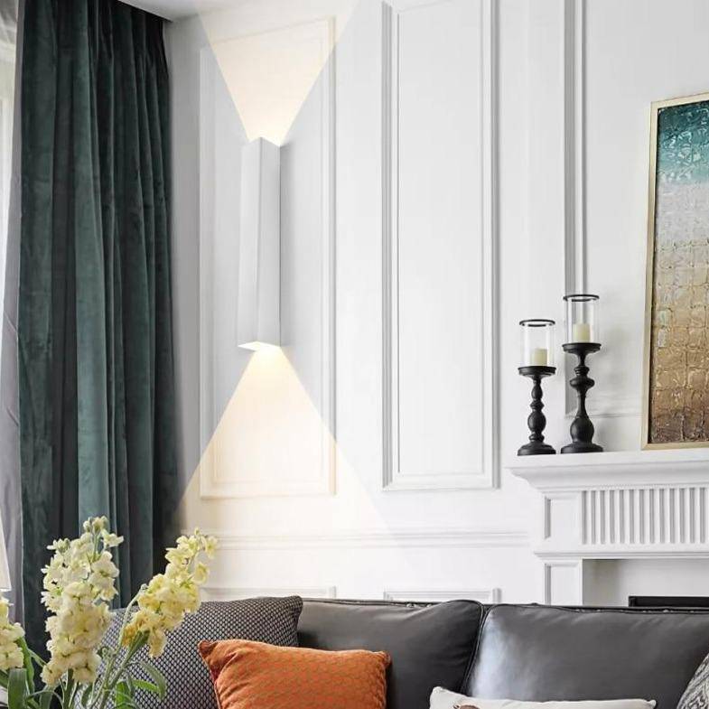 Applique murale design LED métal allongé coloré Loft | Marco Lucetti