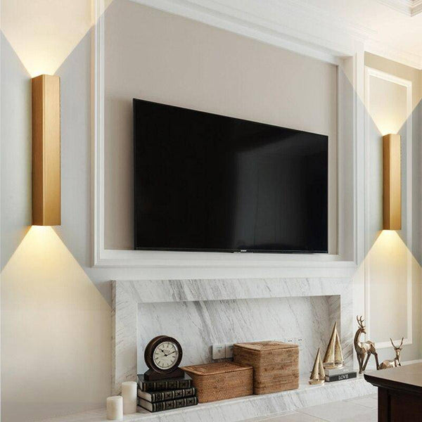 Applique murale design LED métal allongé coloré Loft | Marco Lucetti