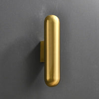 Applique murale design LED Mia cylindrique | Marco Lucetti Doré