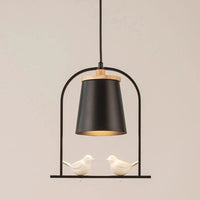 Applique murale design LED Oiseaux pour une décoration contemporaine | Marco Lucetti Noir B1