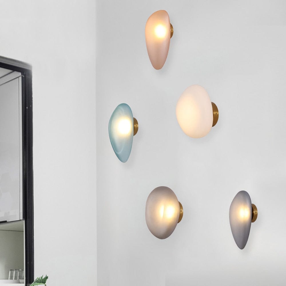 Applique murale design LED "Pierre Colorée Manar" | Marco Lucetti