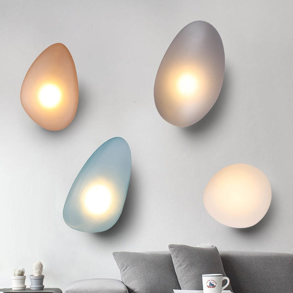 Applique murale design LED "Pierre Colorée Manar" | Marco Lucetti