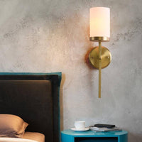 Applique murale design Luxor LED en métal doré | Marco Lucetti