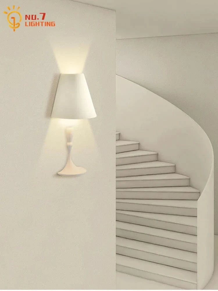 Applique Murale Design Moderne en Gypse LED - Art Minimaliste | Marco Lucetti