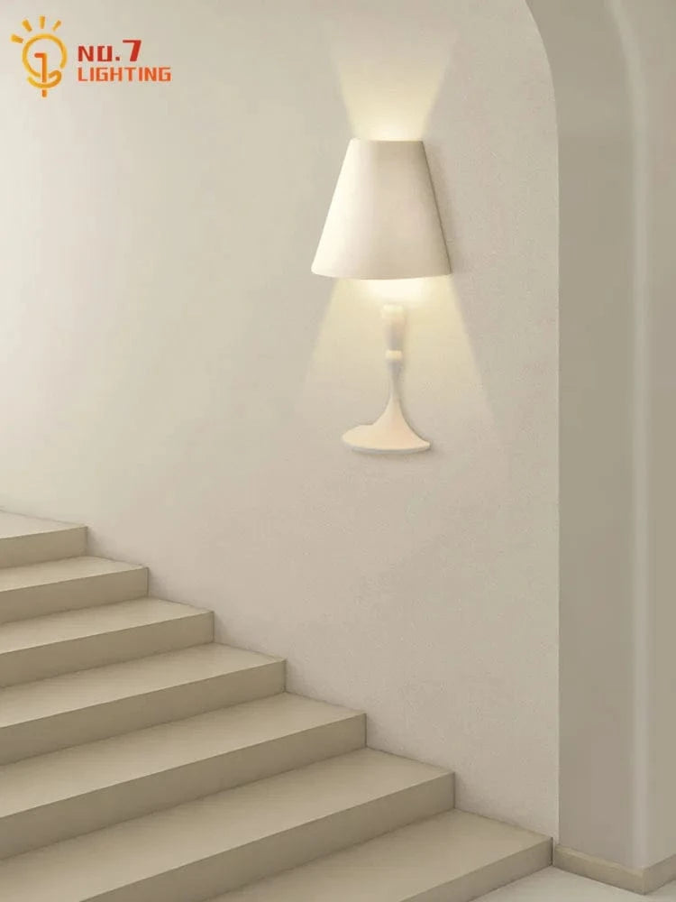 Applique Murale Design Moderne en Gypse LED - Art Minimaliste | Marco Lucetti