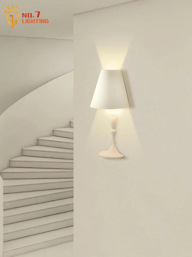 Applique Murale Design Moderne en Gypse LED - Art Minimaliste | Marco Lucetti