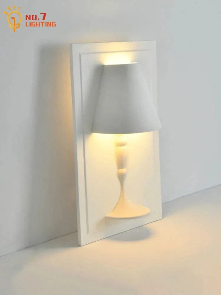 Applique Murale Design Moderne en Gypse LED - Art Minimaliste | Marco Lucetti