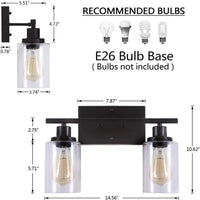 Applique murale design noir mat en métal et verre pour toute pièce | Marco Lucetti