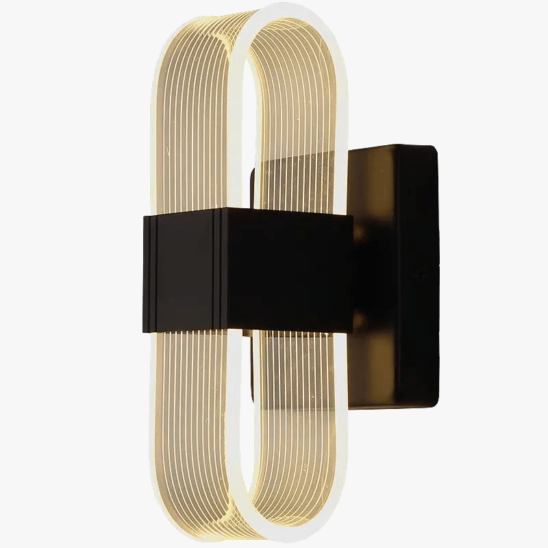 Applique murale design nordique LED en acrylique - Modernité décorative | Marco Lucetti