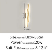 Applique murale design nordique longue bande | Marco Lucetti