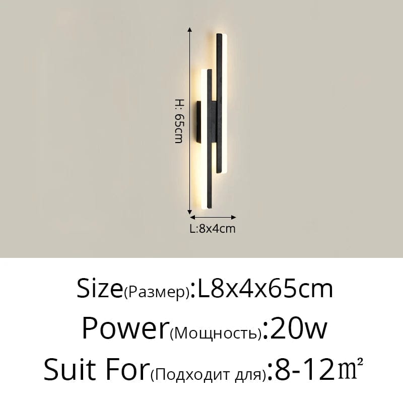 Applique murale design nordique longue bande | Marco Lucetti