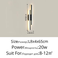 Applique murale design nordique longue bande | Marco Lucetti