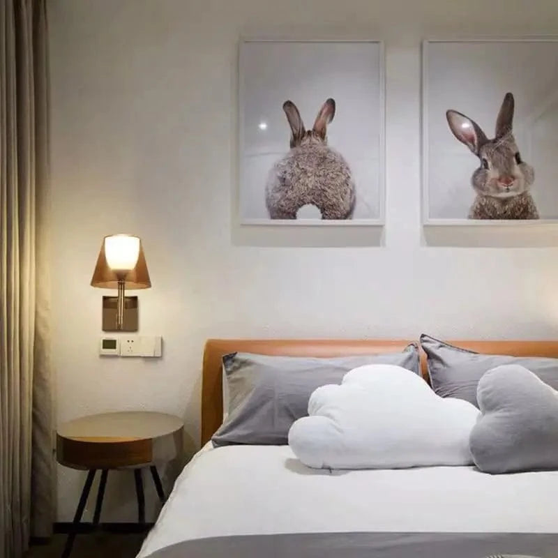 Applique murale design pour tête de lit en acrylique | Marco Lucetti