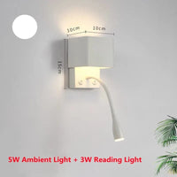 Applique Murale Design pour une Lecture Confortable et Élégante dans un Hôtel | Marco Lucetti BLANC / Blanc froid (5 500-7 000 K).