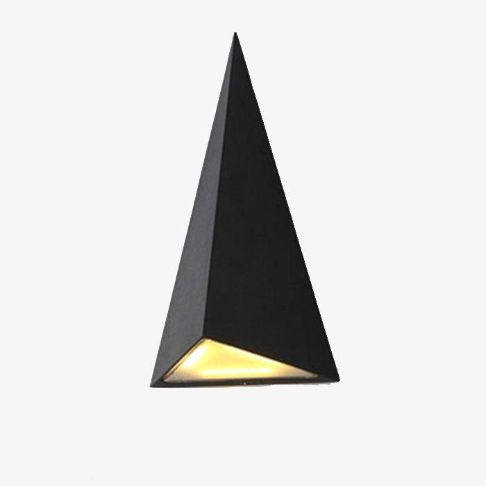 Applique murale design waterproof en LED triangle