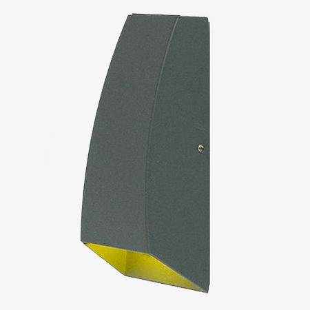 Applique murale design Waterproof: Noir ou Gris | Marco Lucetti