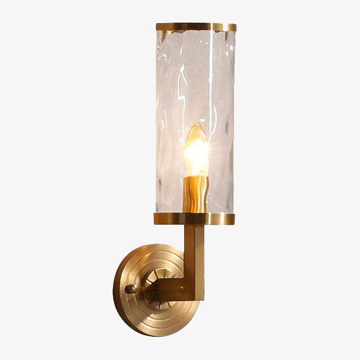 Applique murale dorée « Luxe Luminous »