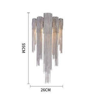 Applique murale dorée à LED "Atlantis" | Marco Lucetti C - Argenté