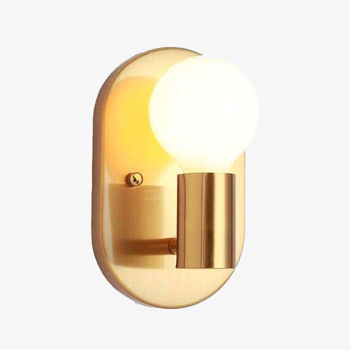Applique murale LED Dorée Copper Shine.