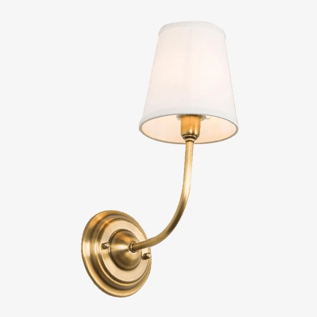 Applique murale dorée Copper Glow