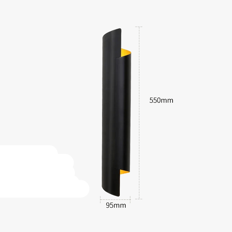 Applique Murale Dorée de Luxe Épurée | Marco Lucetti