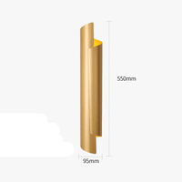 Applique Murale Dorée de Luxe Épurée | Marco Lucetti