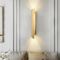 Applique Murale Dorée de Luxe Épurée | Marco Lucetti